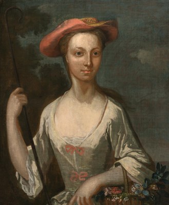 Lot 31 - English School 18th Century Portrait of a Lady...