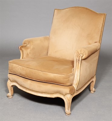 Lot 321 - Pair of Maison Jansen Upholstered Oak...