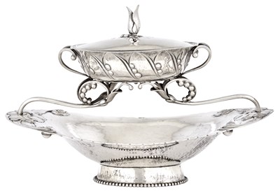 Lot 200 - Georg Jensen Sterling Silver Ashtray No. 81,...