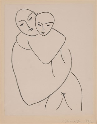Lot 99 - Henri Matisse (1869-1954) VIERGE ET ENFANT...