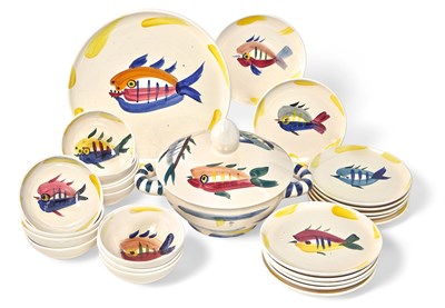 Lot 131 - Pablo Picasso (1881-1973) SERVICE POISSON...
