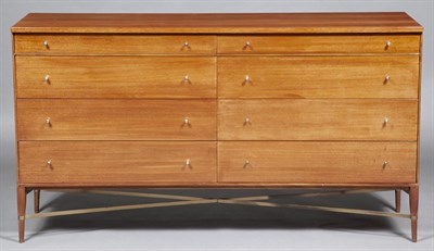 Lot 344 - Paul McCobb for Calvin Walnut Long Chest of...