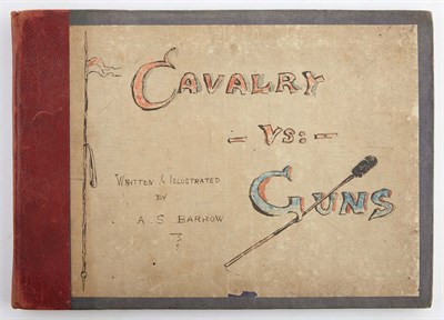 Lot 1004 - BARROW, A. S. Cavalry vs. Guns. [London?:...