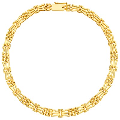 Lot 747 - High Karat Gold Necklace