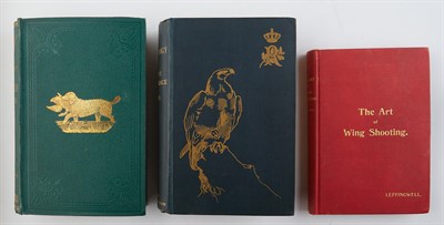 Lot 1008 - [BIRD HUNTING] Three titles on shooting birds....