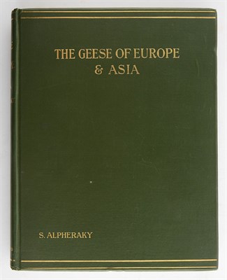 Lot 1000 - ALPHERAKY, SERGIUS The Geese of Europe and...