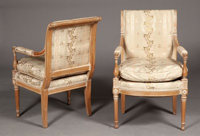 Lot 200 - Pair of Directoire Style Beechwood Open...