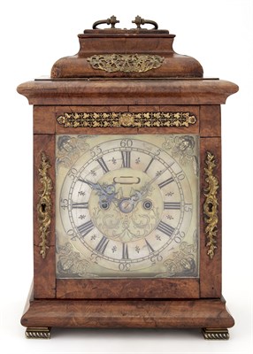 Lot 233 - Queen Anne Style Figured Walnut and Gilt-Metal...