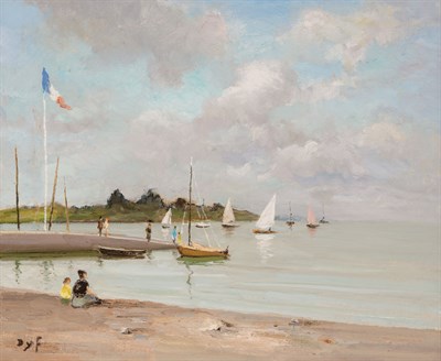 Lot 24 - Marcel Dyf French, 1899-1965 Cale du Logeo...