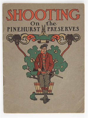 Lot 1098 - [TUFTS, LEONARD] Shooting on the Pinehurst...