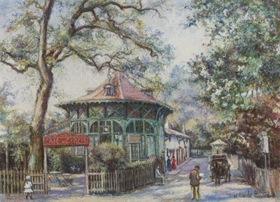 Lot 45 - Hughes Claude Pissarro French, b. 1935 Cafe de...