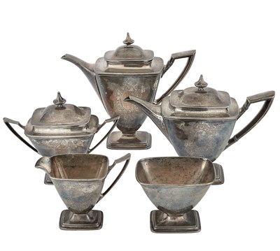 Lot 306 - Towle Sterling Silver Coffee and Tea Service...