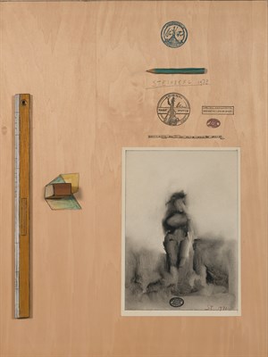 Lot 20 - Saul Steinberg American, 1914-1999 Early Works...