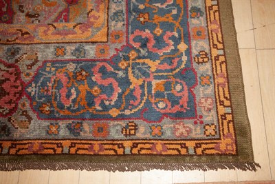 Lot 587 - Oushak Style Carpet England, early 20th...
