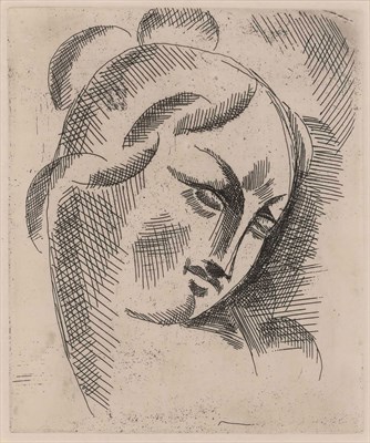 Lot 121 - Elie Nadelman (1882-1946) FEMALE HEAD (HEAD OF...