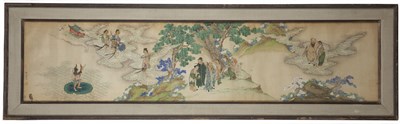 Lot 110 - Chinese Handscroll Depicting Courtly and...