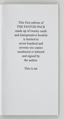 Lot 39 - GOREY, EDWARD The Fantod Pack. Interpreted by...
