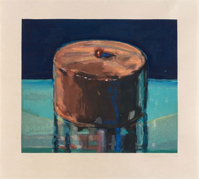 Lot 174 - Wayne Thiebaud (b. 1920) DARK CAKE Color...