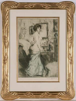 Lot 102 - Manuel Robbe (1872-1936) LA JUPE ENLEVÉE...