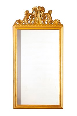 Lot 137 - Neoclassical Style Giltwood Mirror Height 56...