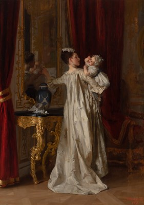 Lot 1008 - Johann Caspar Herterich German, 1843-1905...
