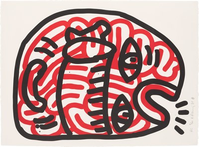 Lot 75 - Keith Haring (1958-1990) LUDO #2 (LITTMANN P....
