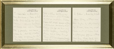 Lot 146 - WALLIS, DUCHESS OF WINDSOR Autograph letter...