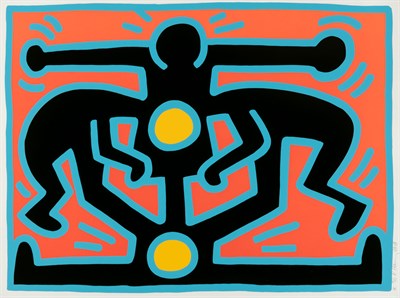 Lot 76 - Keith Haring (1958-1990) GROWING #2 (LITTMANN...