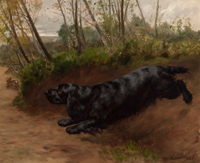 Lot 109 - Maud Earl British, 1864-1943 A Close Call...