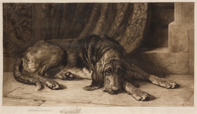 Lot 132 - Herbert Dicksee (1862-1942) SENTINEL...