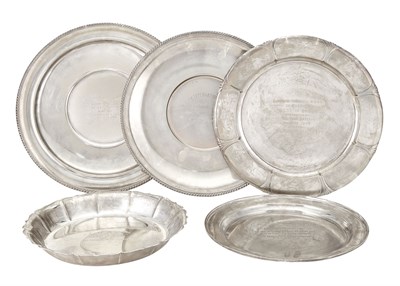 Lot 67 - Group of Sterling Silver Trophies Comprising a...
