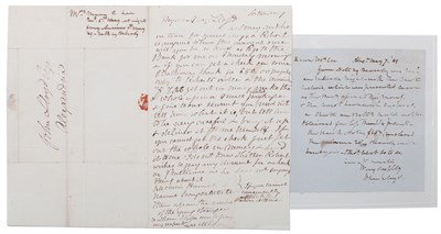 Lot 25 - LEE, MARY ANNA CUSTIS Autograph letter signed....