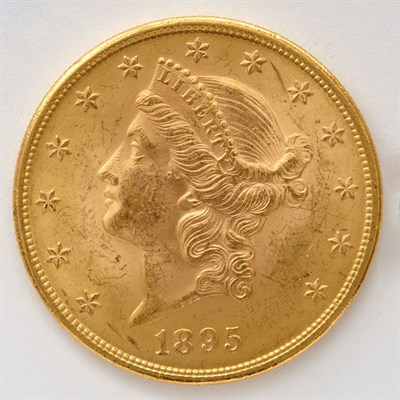 Lot 53 - United States 1895 $20 Liberty Choice 1895 $20...