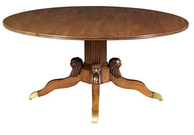 Lot 1128 - George IV Style Mahogany Center Table...