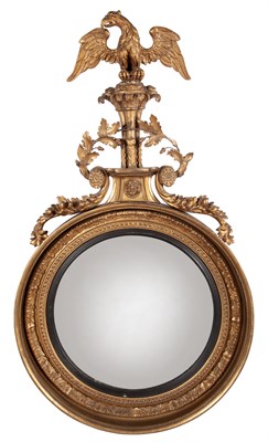 Lot 1129 - Pair of Regency Giltwood and Gilt-Composition...