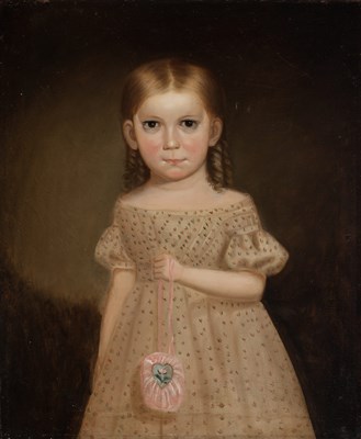 Lot 1 - American School 19th Century Portrait of a...