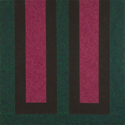 Lot 39 - Howard Mehring American, 1931-1978 Magenta...