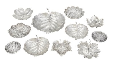 Lot 155 - Group of Nine Buccellati Sterling Silver...