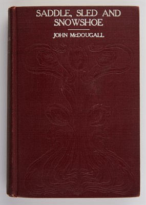 Lot 220 - McDOUGALL, JOHN Saddle, Sled and Snowshoe:...