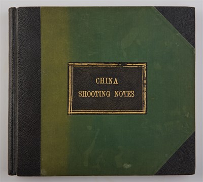 Lot 62 - [CHINA - PHOTOGRAPH ALBUM AND SHOOTING DIARY]...