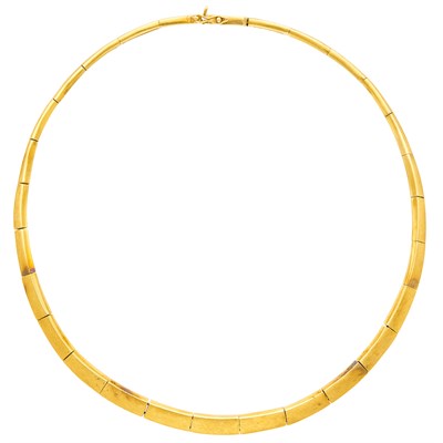 Lot 645 - Gold Necklace, Haroldo Burle Marx