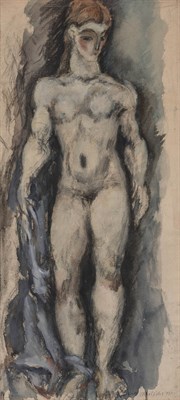 Lot 79 - Max Weber American, 1881-1961 Standing Female...