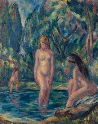 Lot 70 - Ernest Fiene German/American, 1894-1965 Big...