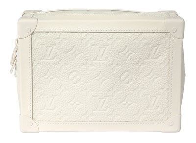 Lot 842 - Louis Vuitton Soft Trunk White Empreinte Monogram Bag