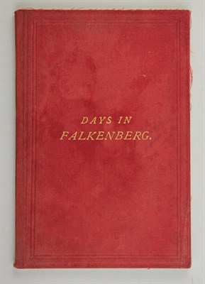 Lot 335 - WILKINSON, W. M Days in Falkenberg. A Record...