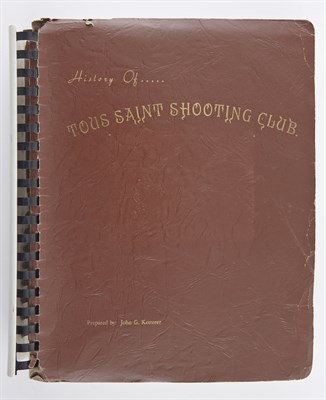 Lot 186 - KETTERER, JOHN G. History of Tous Saint...