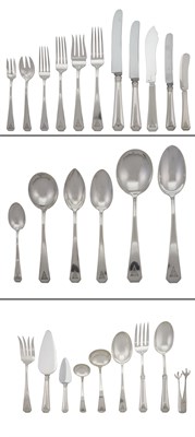Lot 141 - Durgin Sterling Silver No. 19 Pattern Flatware...