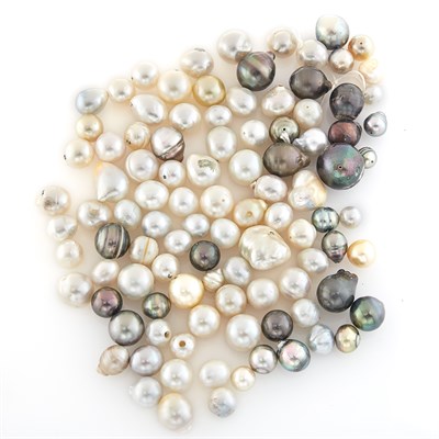 Lot 1816 - Group of Unmounted Baroque Cultured Pearls
