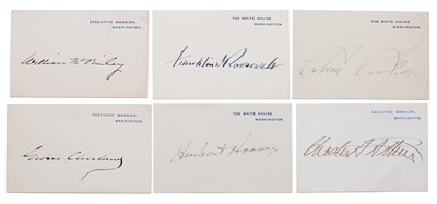 Lot 38 - [PRESIDENTS] Collection of signed White House...
