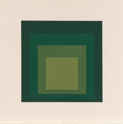 Lot 2 - Josef Albers (1888-1976) I-S LXXIa (DANILOWITZ...